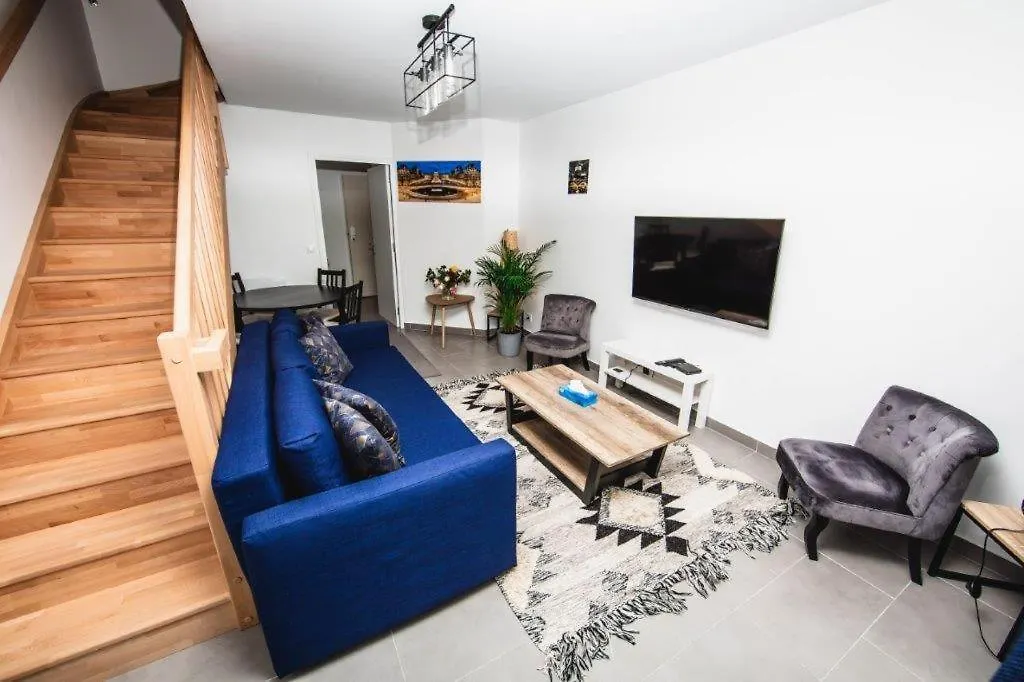 公寓 Paris City Flat 71 M Carre Appt 101 F3 Grd Paris 阿尔福维尔